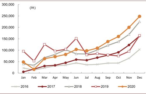 中金：新能源汽車2020先抑后揚；2021智能加速